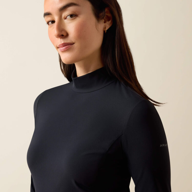 Ariat Women's SolVeil Base Layer - Black-4