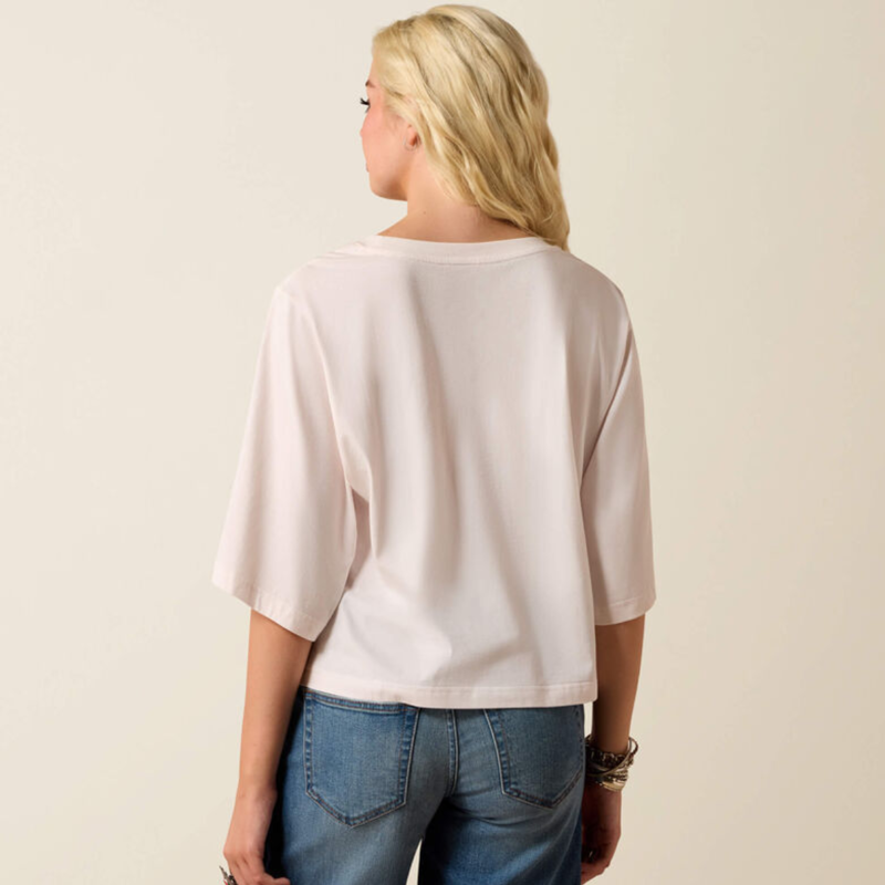 Ariat Women's Western Wanderlust T-Shirt - Sea Salt-1