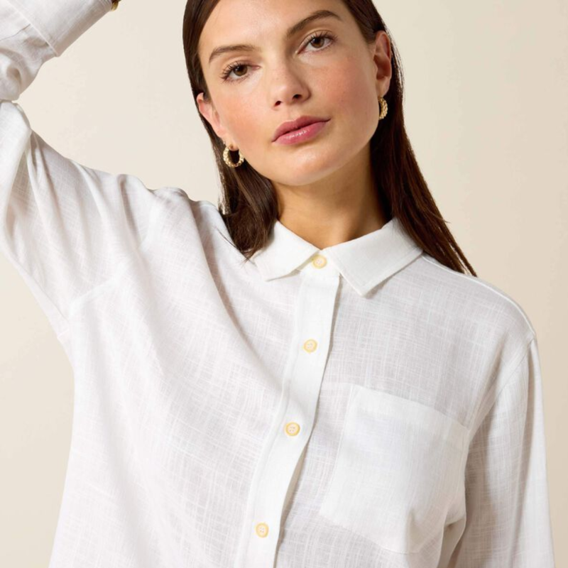 Ariat Women's Rudford Shirt - White-4