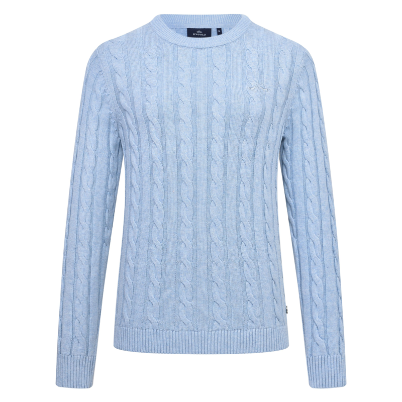HV Polo Ladies Tally Pullover - Powder Blue-2