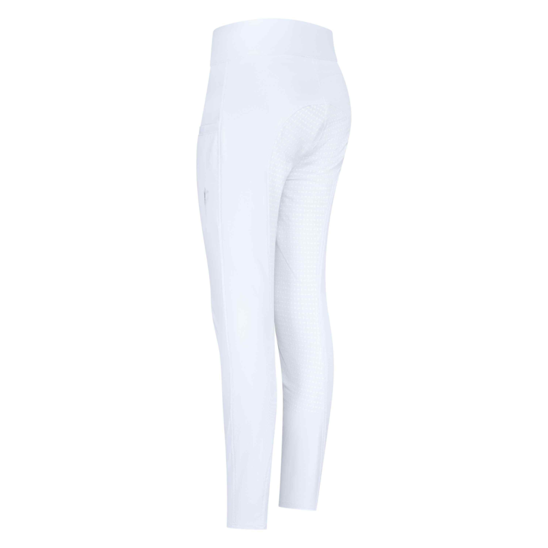 HV Polo Children's Lotte Riding Tights - White-1