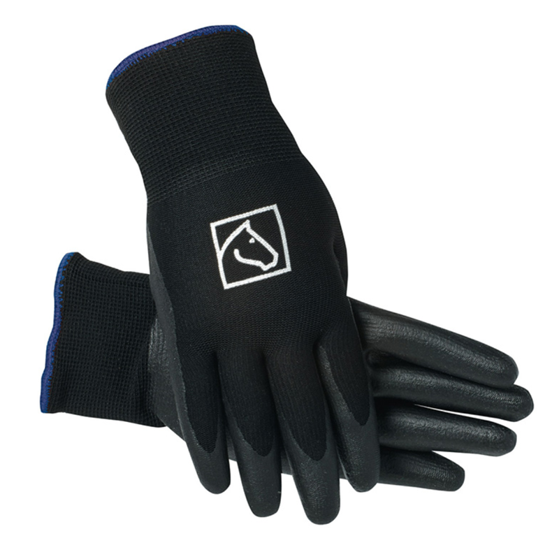 SSG Equestrian Lined Barn Glove - Black