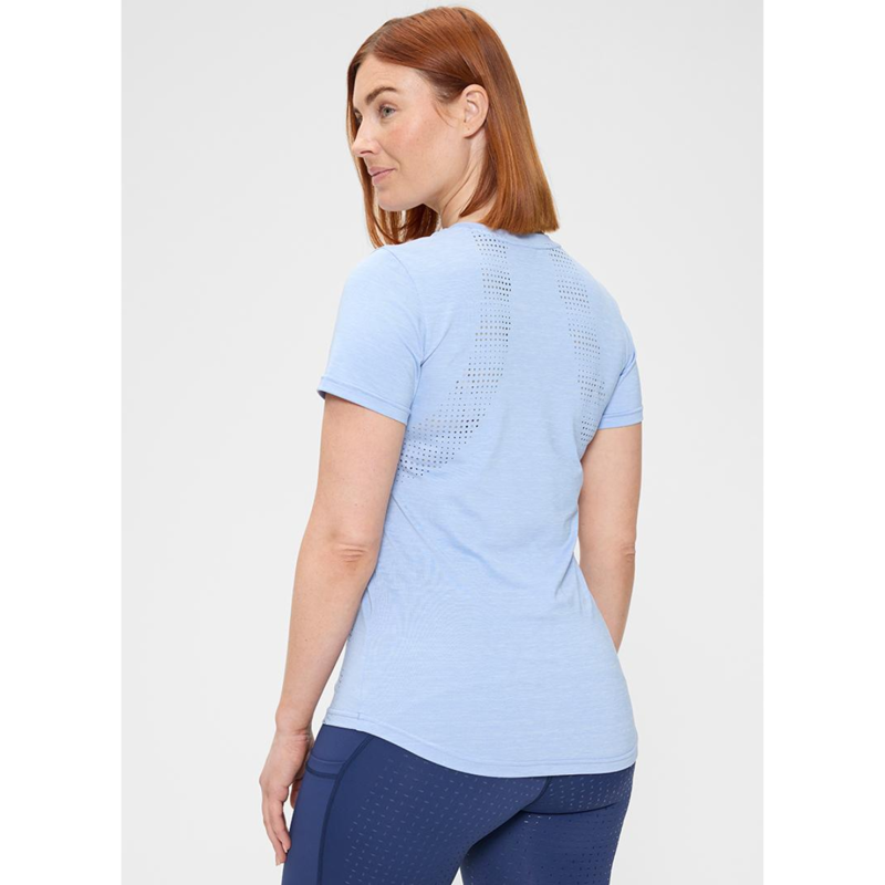 Mountain Horse Ladies Aztec T-shirt - Blue-3