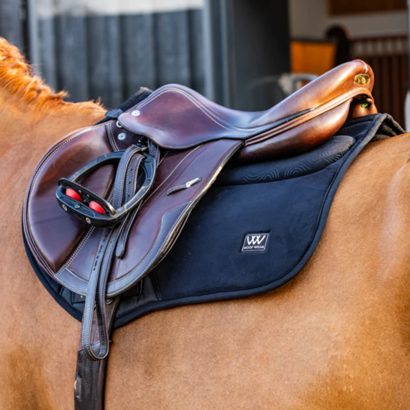 Woof Wear Elite Comfort Plus CC Saddle Pad - Black-2