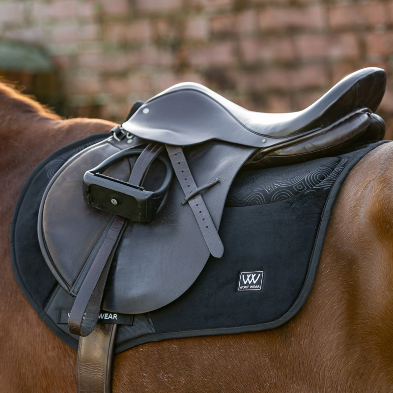Woof Wear Elite Comfort Plus CC Saddle Pad - Black-3