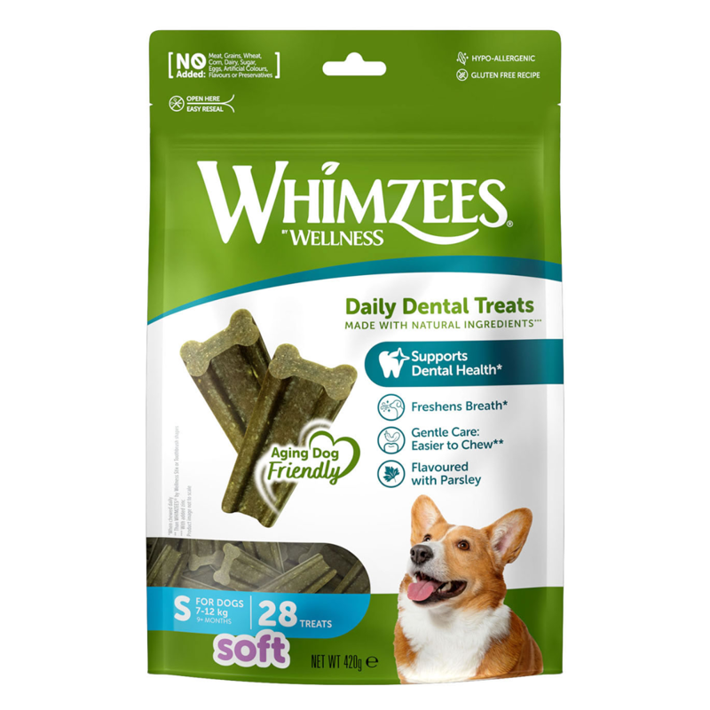 Whimzees Soft - Small x 28 Treat Pack
