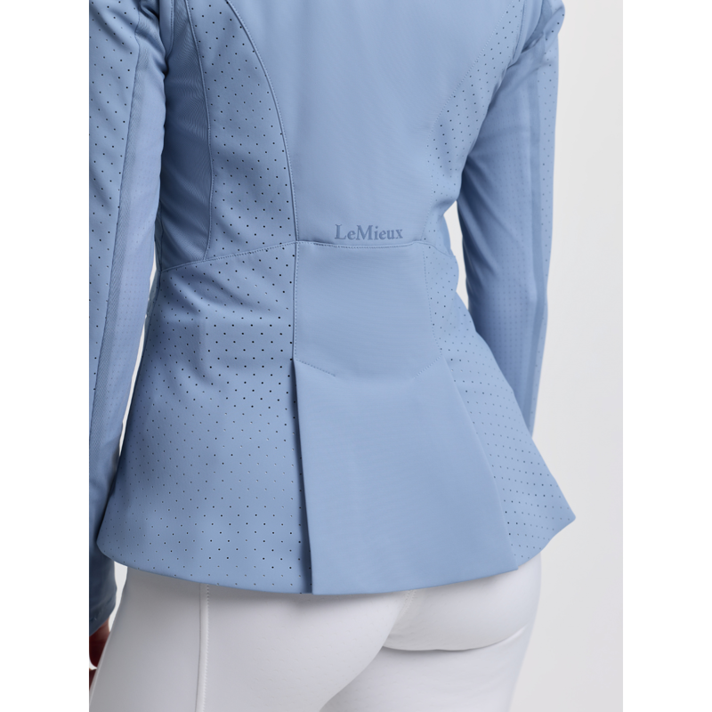LeMieux Ladies Jessica Mesh Show Jacket - Powder Blue-7