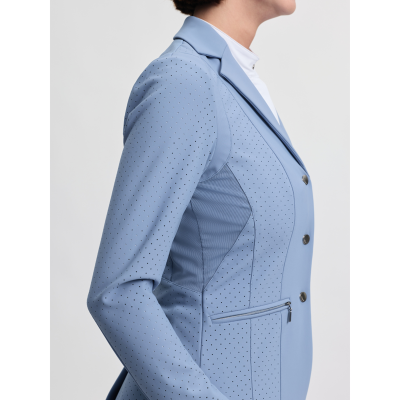 LeMieux Ladies Jessica Mesh Show Jacket - Powder Blue-5