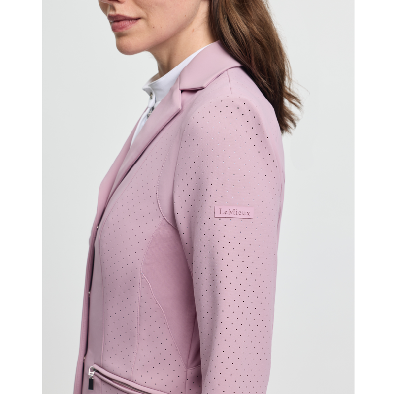 LeMieux Ladies Jessica Mesh Show Jacket - Fondant-5