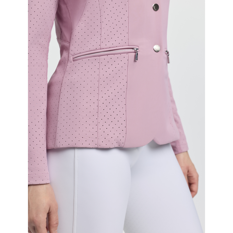 LeMieux Ladies Jessica Mesh Show Jacket - Fondant-4