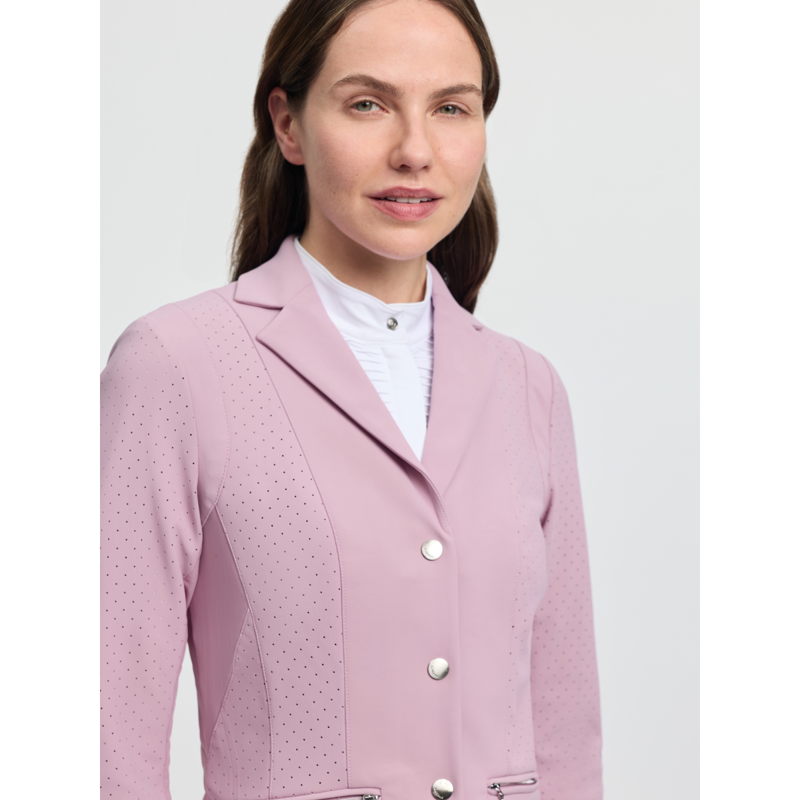 LeMieux Ladies Jessica Mesh Show Jacket - Fondant-3
