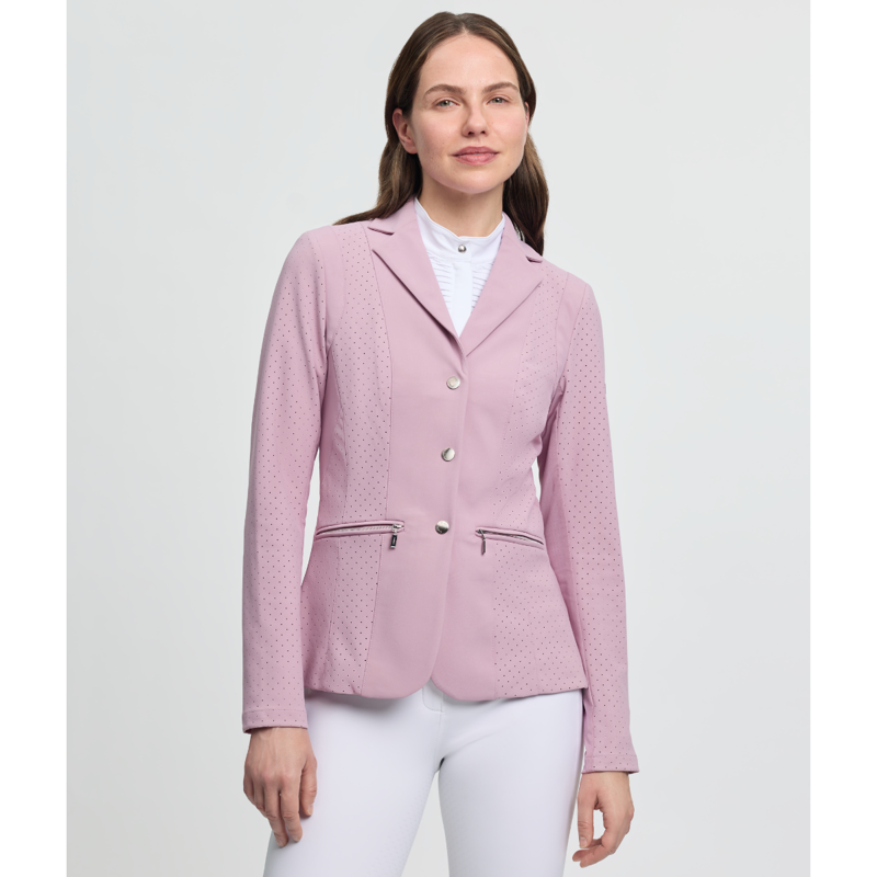 LeMieux Ladies Jessica Mesh Show Jacket - Fondant-1