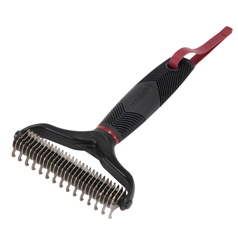 LeMieux Mane Thinning Rake - Black