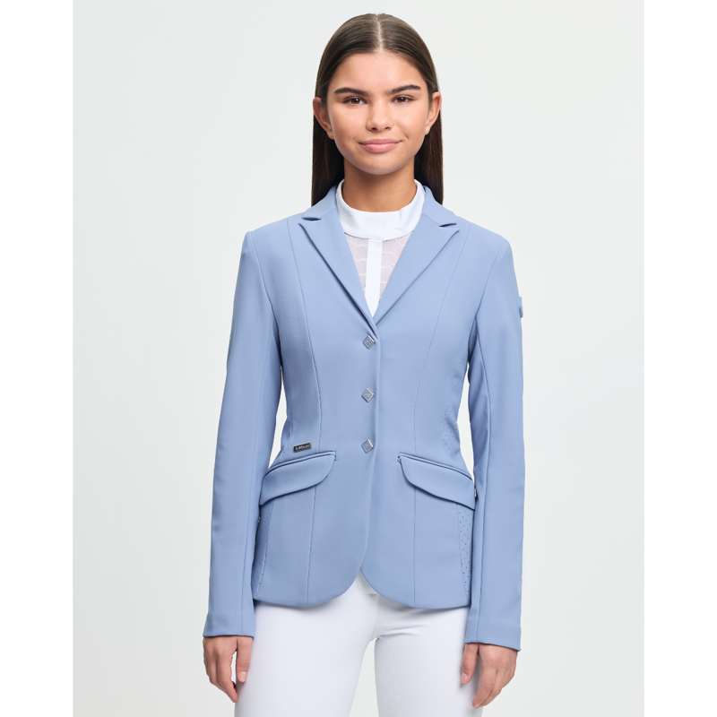 LeMieux Young Rider Kennedy Show Jacket - Powder Blue-1