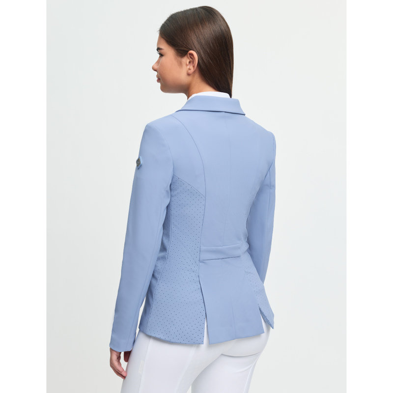 LeMieux Young Rider Kennedy Show Jacket - Powder Blue-2