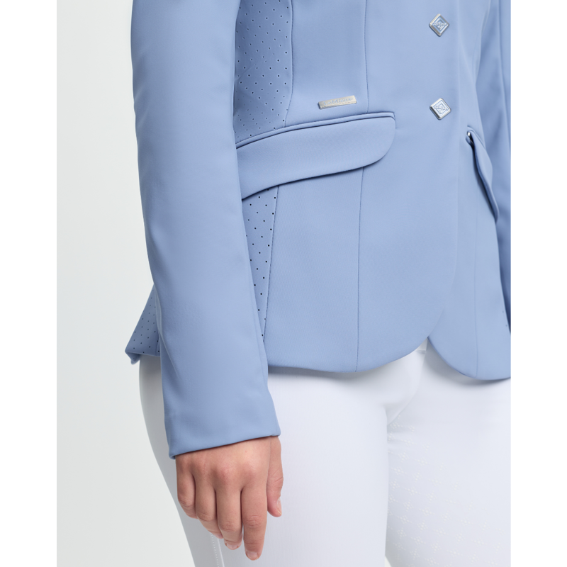 LeMieux Young Rider Kennedy Show Jacket - Powder Blue-5