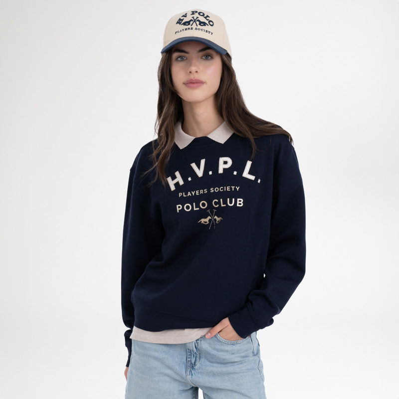 HV Polo Ladies Janice Sweater - Navy-2