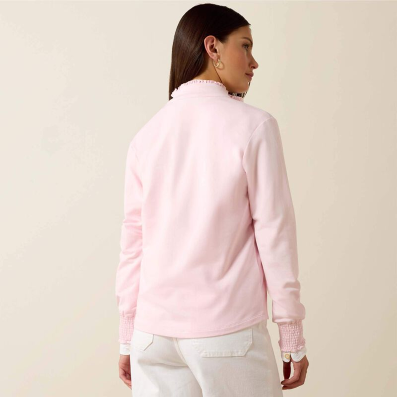 Ariat Women's Hollingworth Sweatshirt - Icy Pink-1