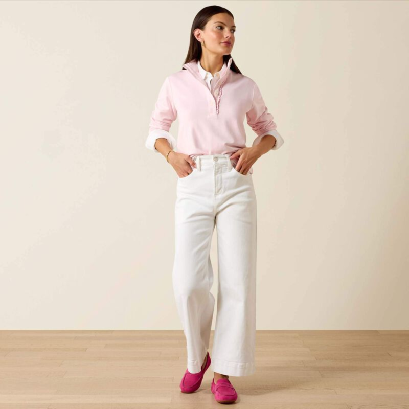 Ariat Women's Hollingworth Sweatshirt - Icy Pink-2