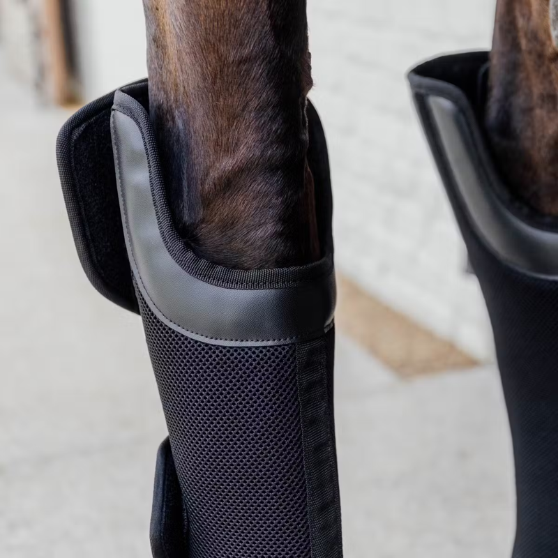 Kentucky 3D Spacer Front Travel Boots Full - Black-2