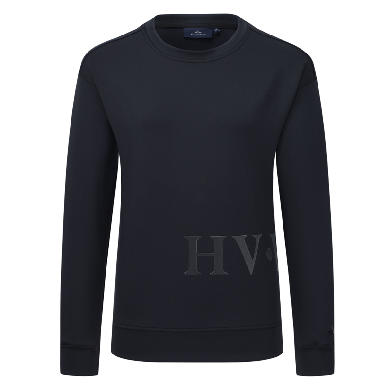HV Polo Ladies Jenna Tech Shell Sweatshirt - Black