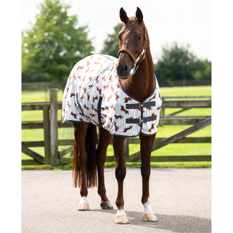 QHP Stable Buddy Fleece Rug - Dachshund-4