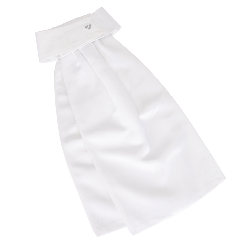 Aubrion Berrington Ready Tied Stock - White-3