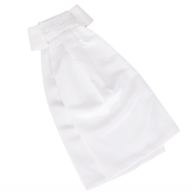 Aubrion Berrington Ready Tied Stock - White