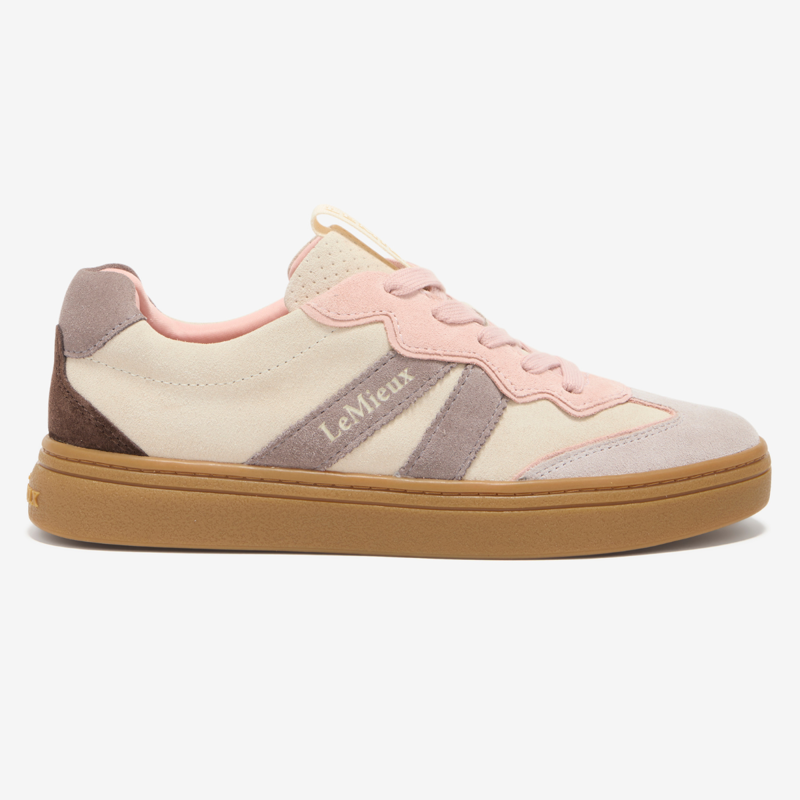 LeMieux Stockbridge Suede Lifestyle Trainer - Stone-4