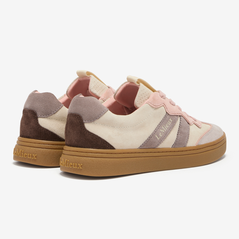 LeMieux Stockbridge Suede Lifestyle Trainer - Stone-1