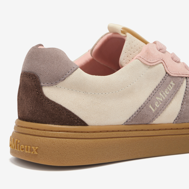 LeMieux Stockbridge Suede Lifestyle Trainer - Stone-7