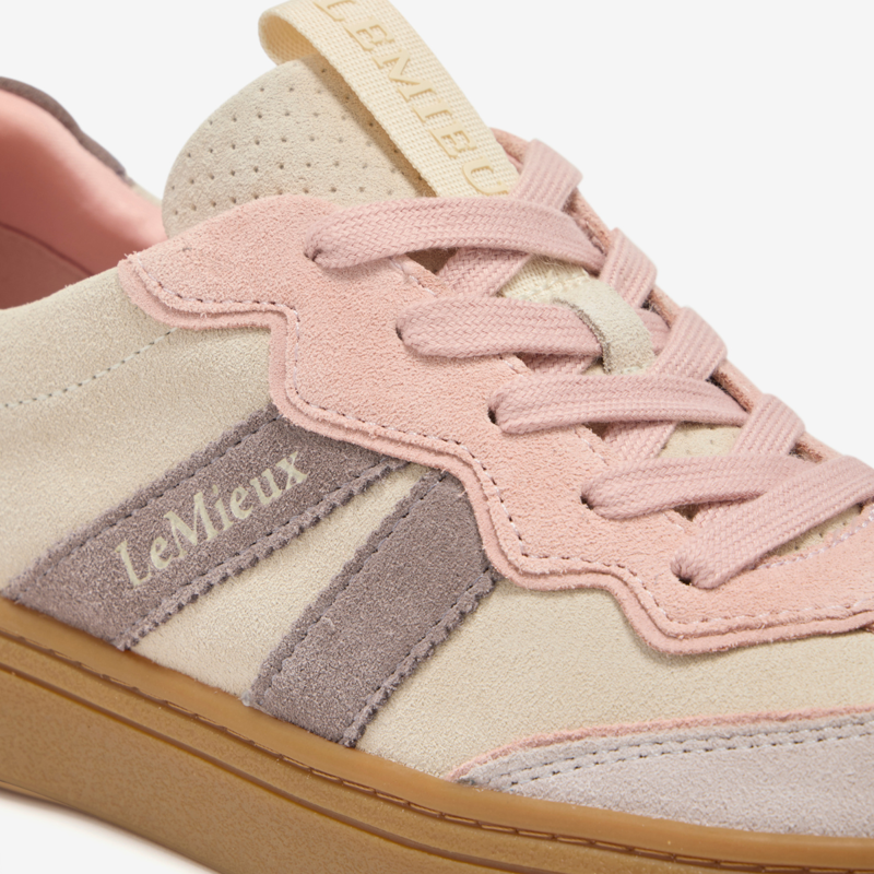 LeMieux Stockbridge Suede Lifestyle Trainer - Stone-5