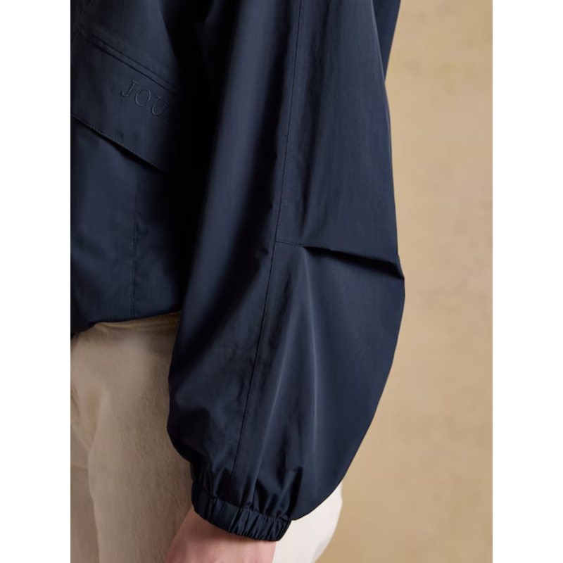 Joules Ladies Hove Waterproof Windbreaker Jacket - Navy-4