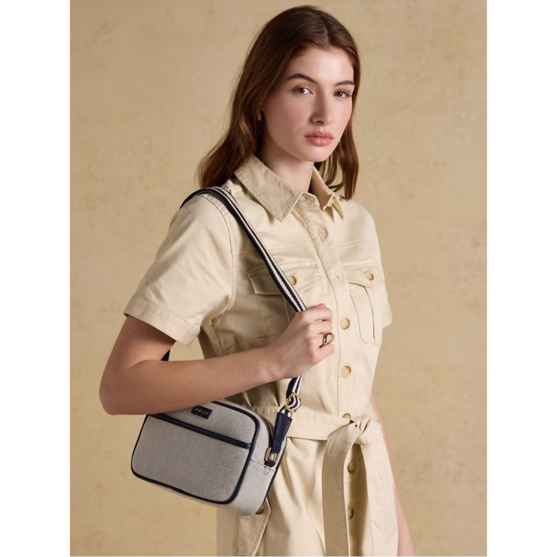 Joules Ladies Blair Cross Body Bag - Navy-1