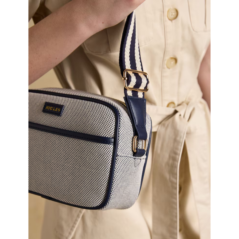 Joules Ladies Blair Cross Body Bag - Navy-2