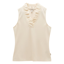 Joules Ladies Heidi Sleeveless Frill Jersey Top - Cream