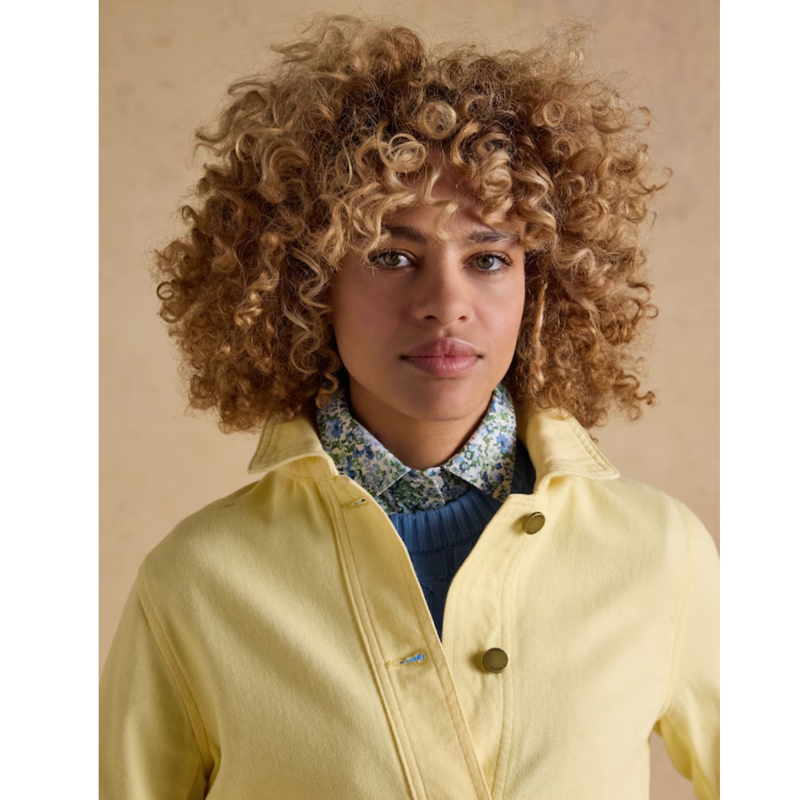 Joules Ladies Marlow Denim Jacket - Light Yellow-5