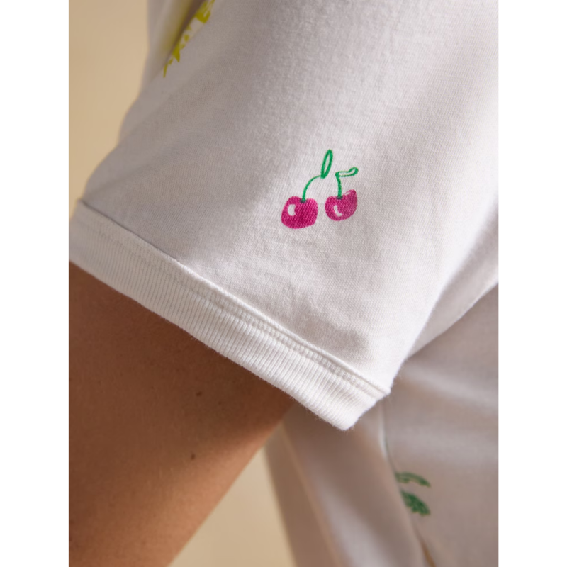 Joules Ladies Erin T-Shirt - Summer Icons-4