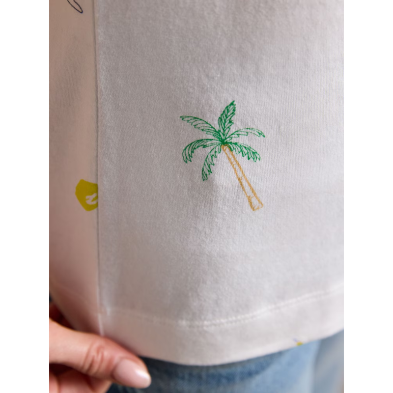 Joules Ladies Erin T-Shirt - Summer Icons-5