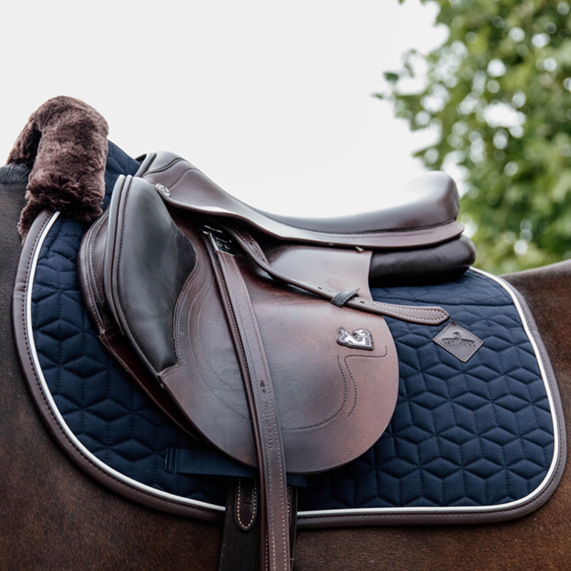 Kentucky Skin Friendly Jumping Saddlepad - Navy