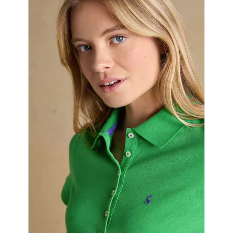 Joules Women's Woody Polo Shirt - Green-8
