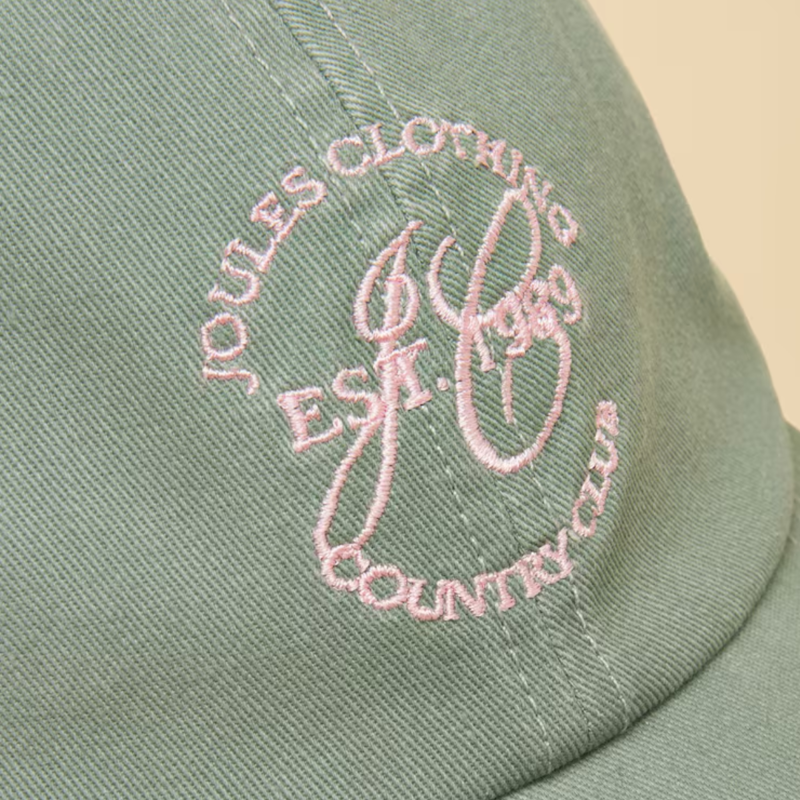 Joules Ladies Daley Baseball Cap - Green-4