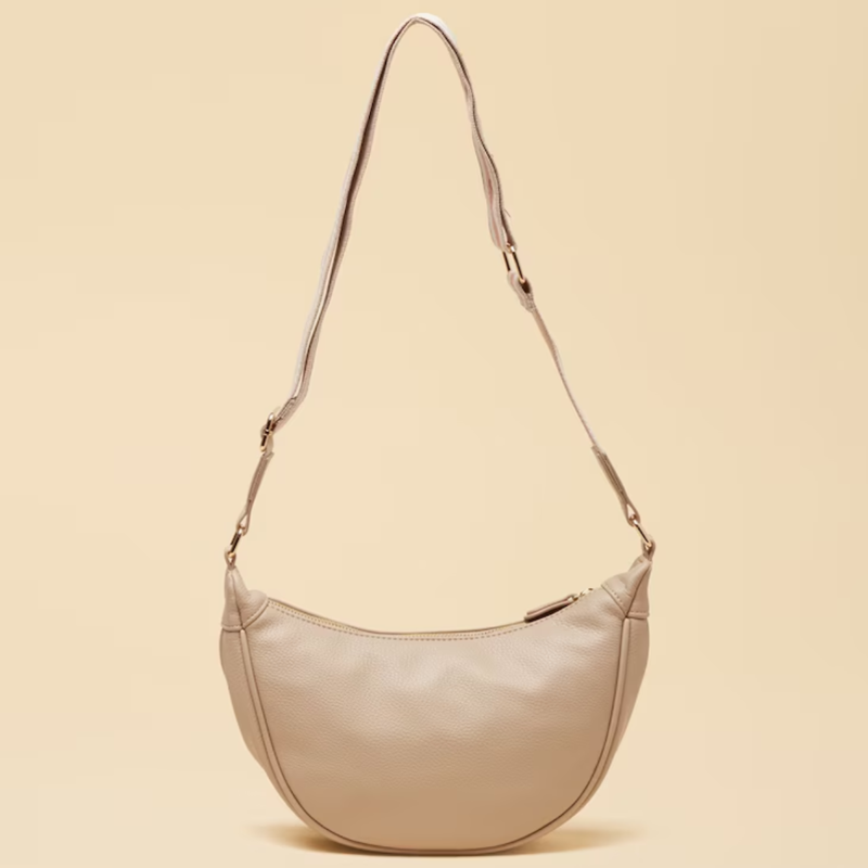 Joules Jade Half Moon Adjustable Cross-Body Bag - Neutral-6