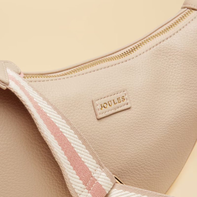 Joules Jade Half Moon Adjustable Cross-Body Bag - Neutral-7