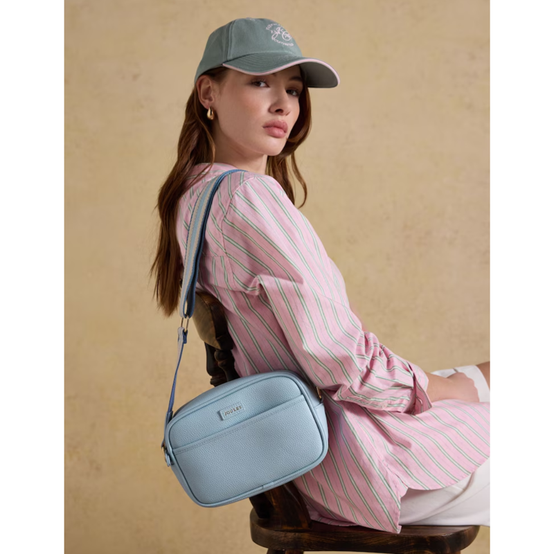 Joules Ladies Trent Cross Body Bag - Pale Blue-1