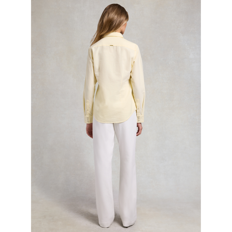 Holland Cooper Oxford Shirt - Lemon-3
