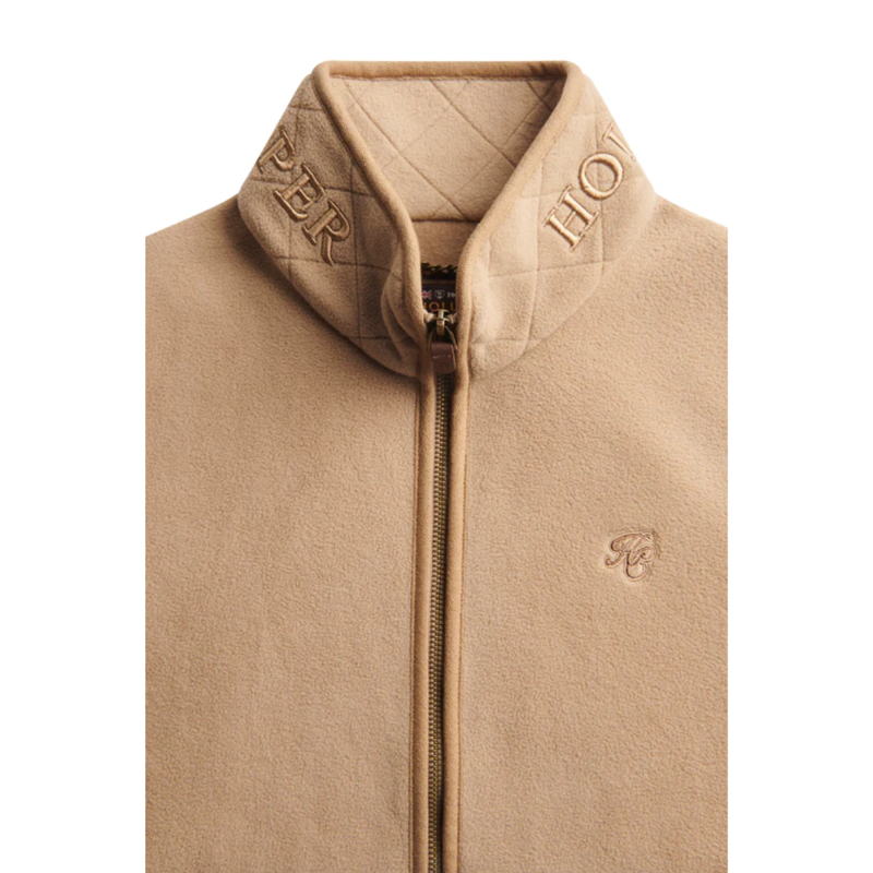 Holland Cooper Country Longline Fleece - Sand-6