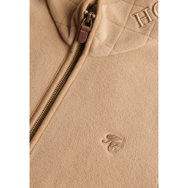 Holland Cooper Country Longline Fleece - Sand-8