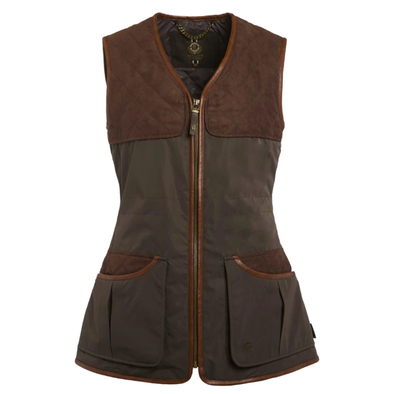 Holland Cooper Clay Vest - Chocolate-3