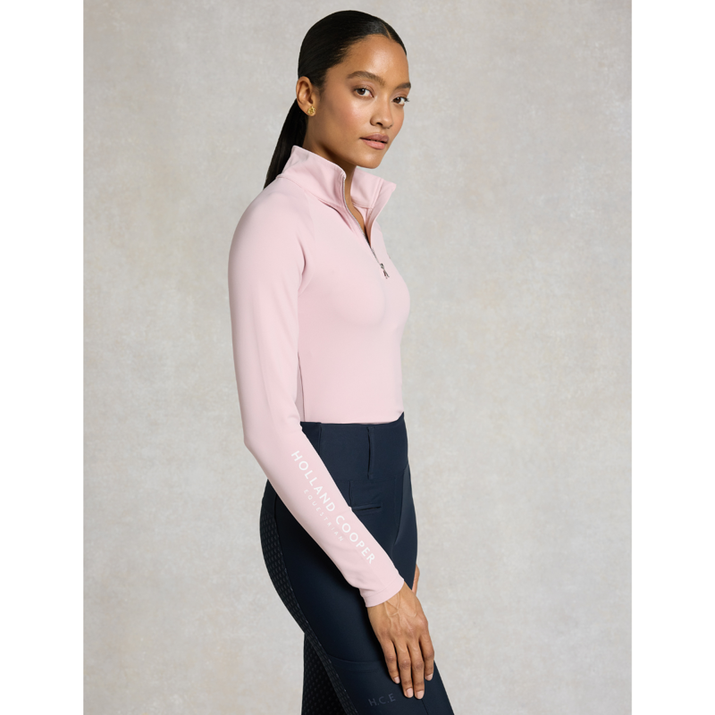 Holland Cooper Chiltern Base Layer - Dawn Pink-2